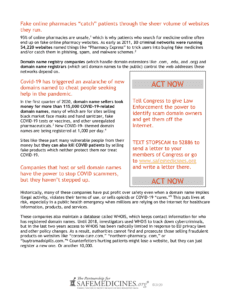 first page of domain reform piece 1 pager