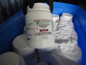 Counterfeit Fentanyl Pills Seized in 6/18/2020 Ontario bust