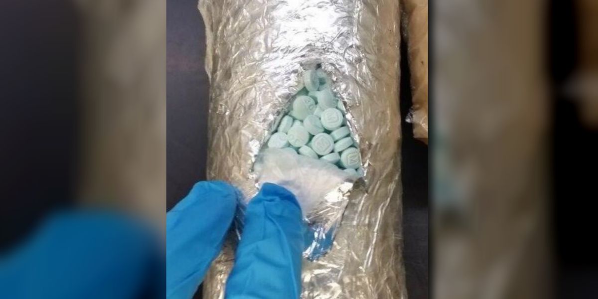 fentanyl pills wrapped in tin foil