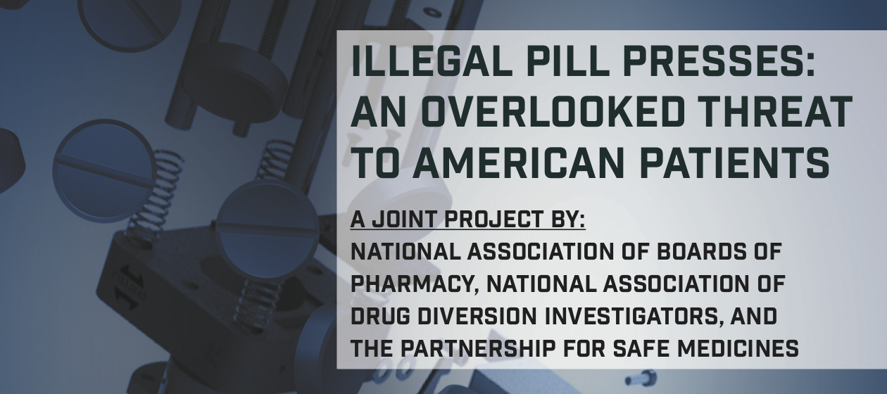 <strong><a href="https://www.safemedicines.org/wp-content/uploads/2019/03/IllegalPillPressReport-2019-SECURE.pdf">Click here  to read our 2019 report.</a></strong>