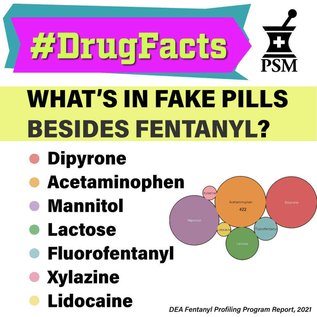 There is more than fentanyl in those fake pills