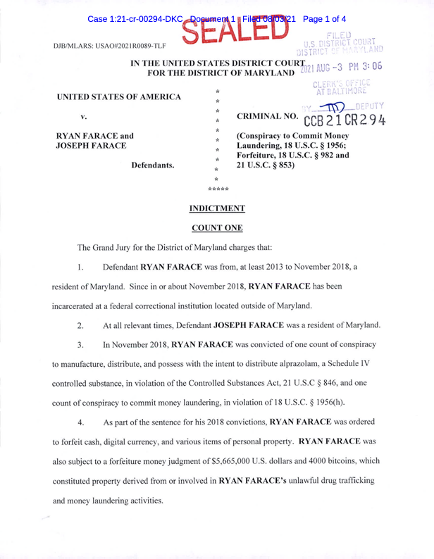 Farace-Bitcoin-Indictment-Aug-2021