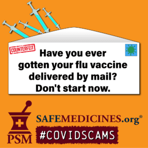 Have you ever gotten your flu vaccine delivered by mail? Don't start now.