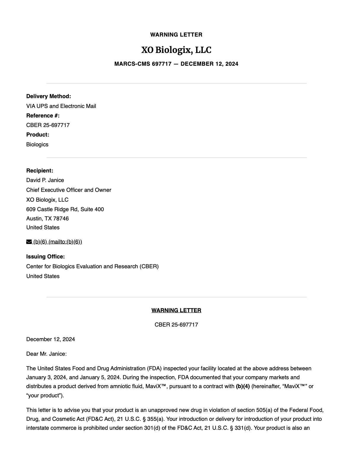 XO-Biologix-Letter-Cover XO-Biologix-Letter-Cover