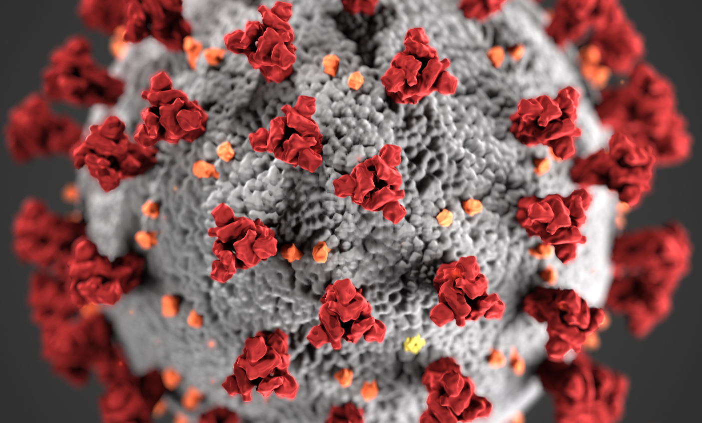 Image of COVID-19 molecule