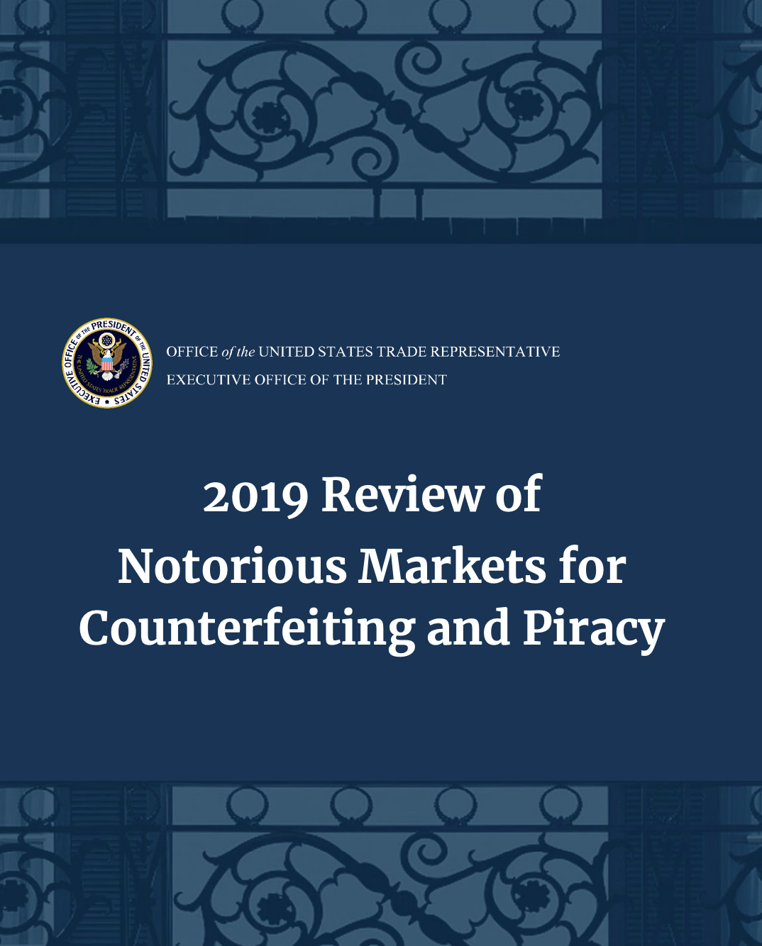 2019-Notorious <a href="https://ustr.gov/sites/default/files/2019_Review_of_Notorious_Markets_for_Counterfeiting_and_Piracy.pdf">Last year's <br><em>Notorious Markets</em> report</a>.
