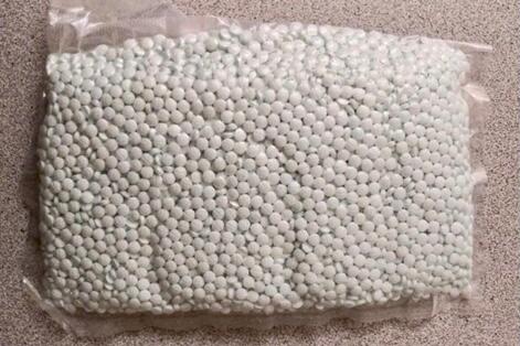 Yuma Sector Border Patrol agents seized
nearly 5 pounds of fentanyl pills, December  2020 