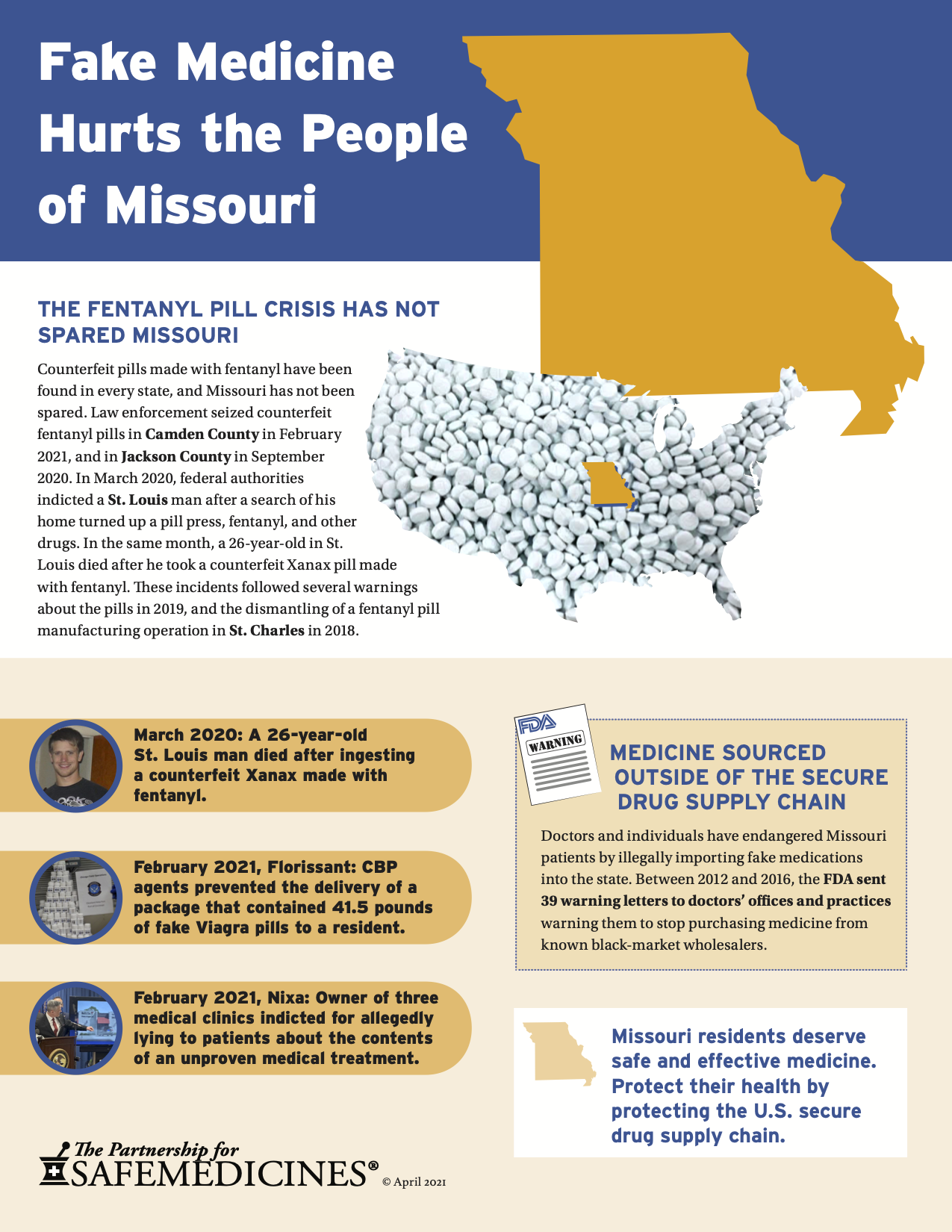 first page of Missouri infosheet