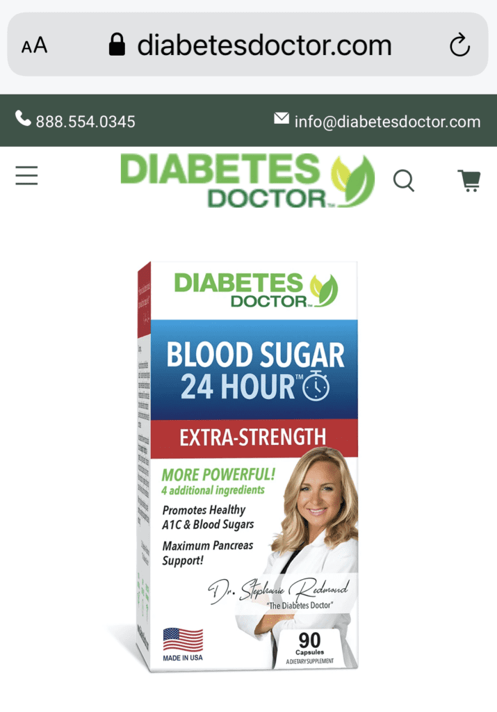 Minnesota-based Pharmaganics LLC runs DiabetesDoctor.com, which sells diabetes "treatments" without "competent and reliable scientific evidence." 