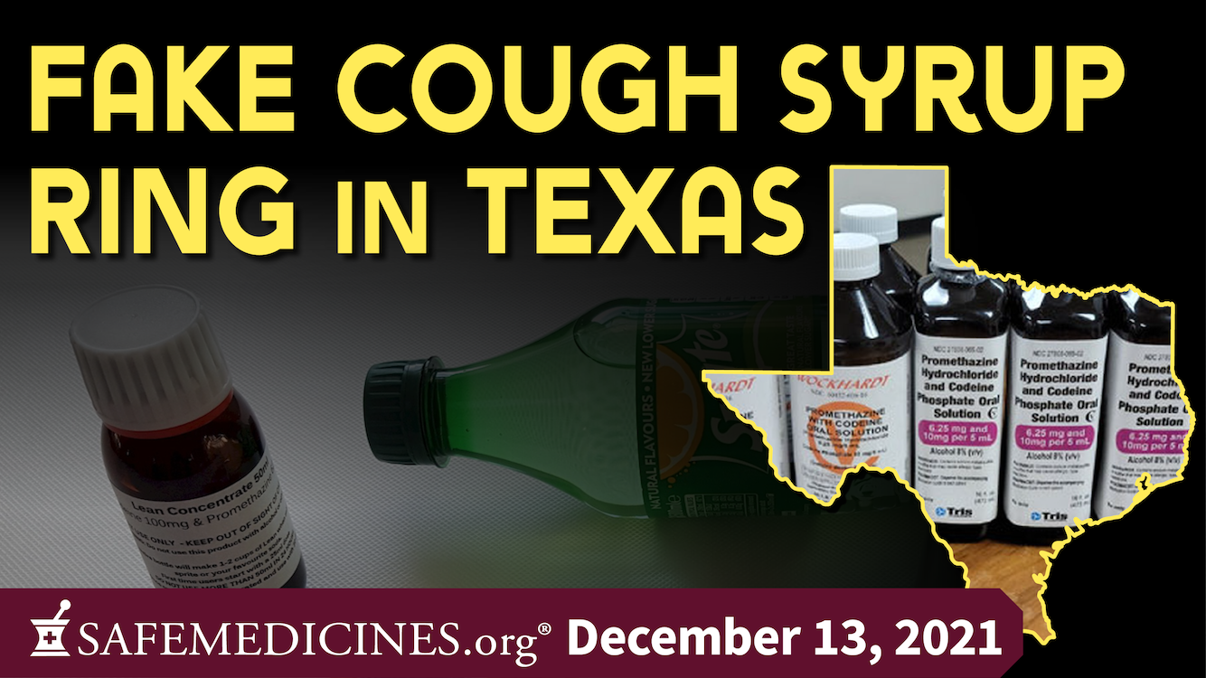 Cover of video: Fake Cough Syrup Ring in Texas