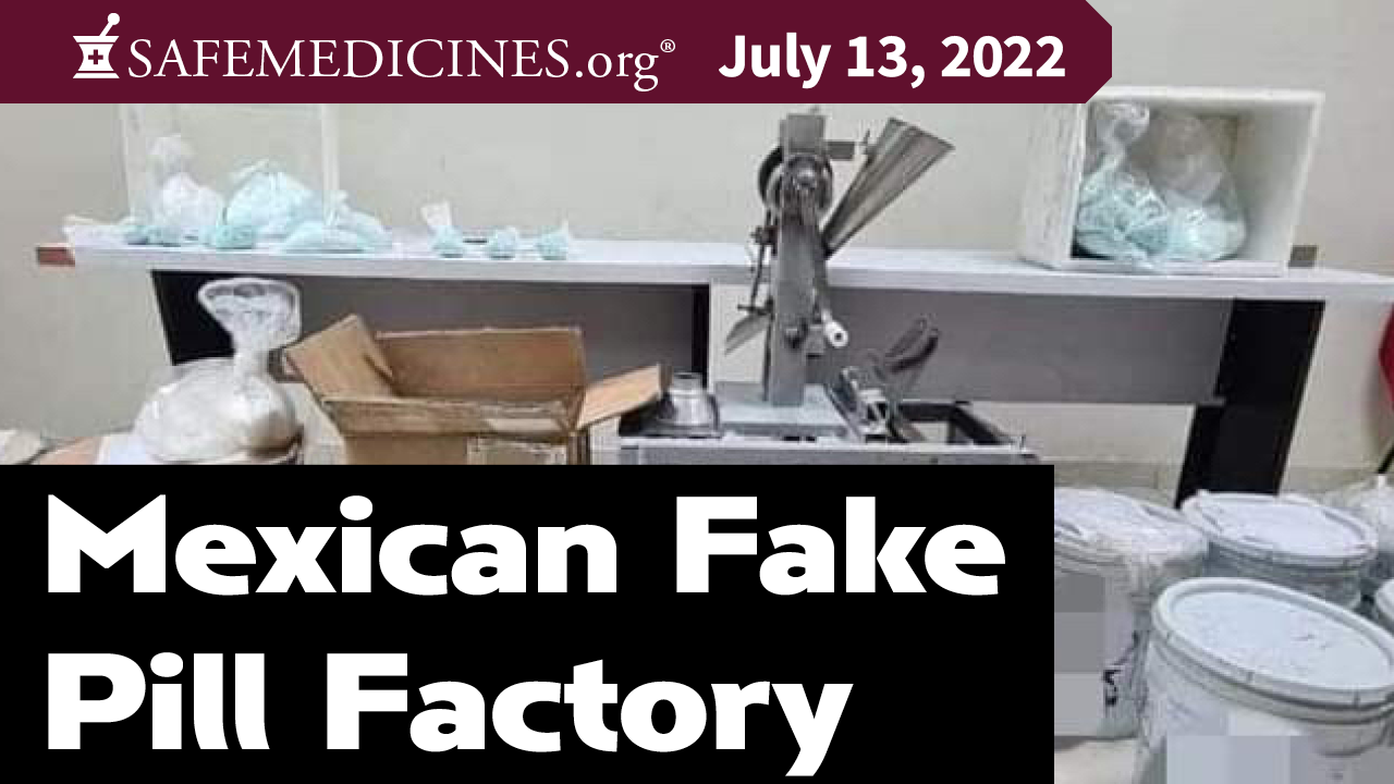Video cover: Mexican Fake Pill Factory
