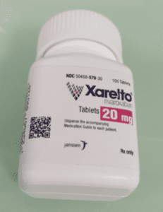 Fake-Xarelto-2-2022 Fake Xarelto with English packaging. (COFEPRIS alert, February 2022)