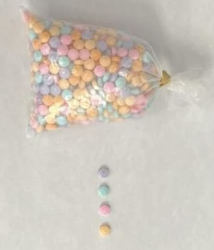 Rainbow fentanyl drug found in Charlotte looks like candy