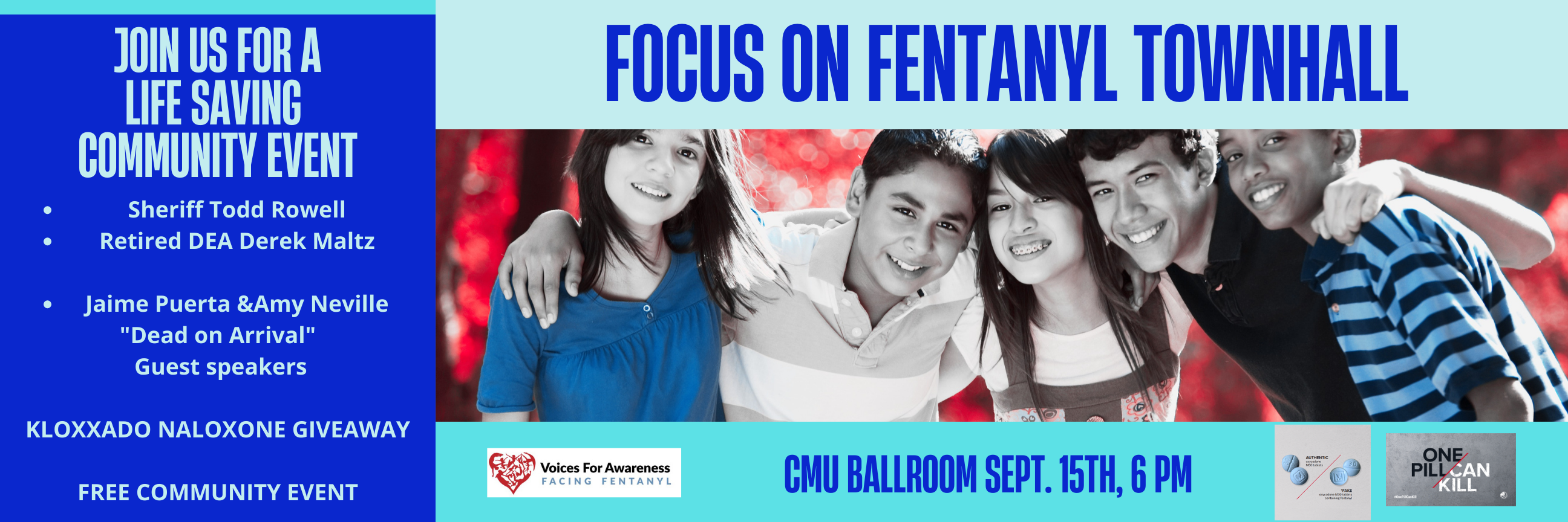 Focus on Fentanyl Town Hall at CMU September 15, 2022