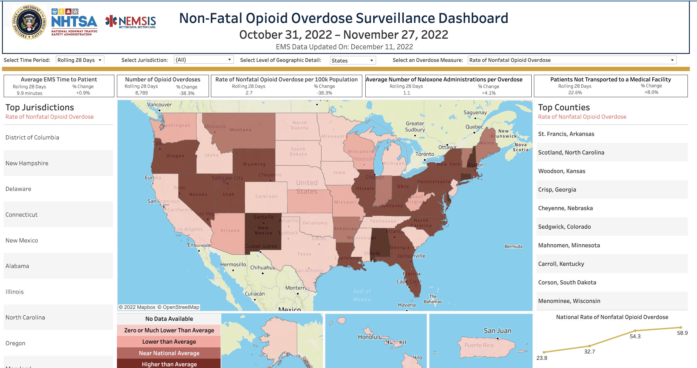 Find the dashboard at https://nemsis.org/opioid-overdose-tracker/