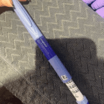 Lavender injection pen labelled liragluted