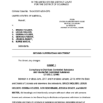 first page of an indictment