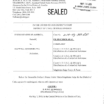 front page of complaint