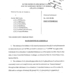 first page of indictment