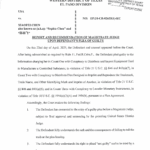 front page of a court filing