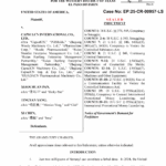 cover of a federal indictment