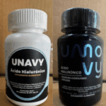 Bottles of products under recall
