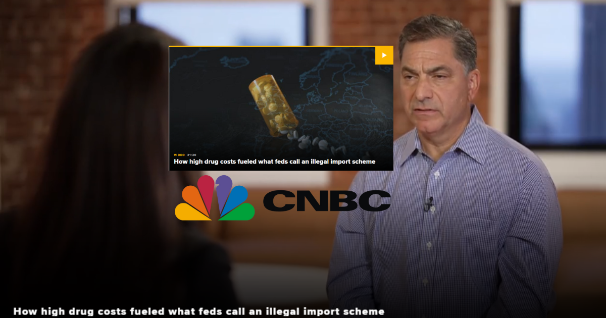 Screenshot from a CNBC documentary about AFPS that aired November 2025 