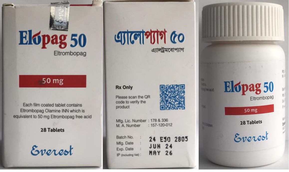 The agency flagged this anemia drug because it didn't have labeling in Spanish. The English labels are very legible for U.S. buyers.  