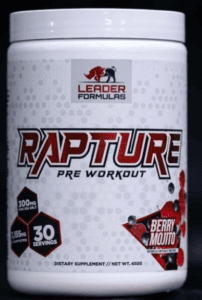 Recalled Rapture pre-workout