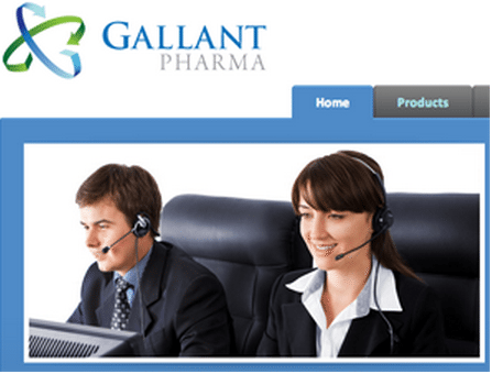Gallant Pharma logo