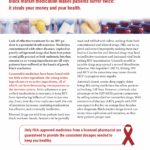 front page of HIV resource